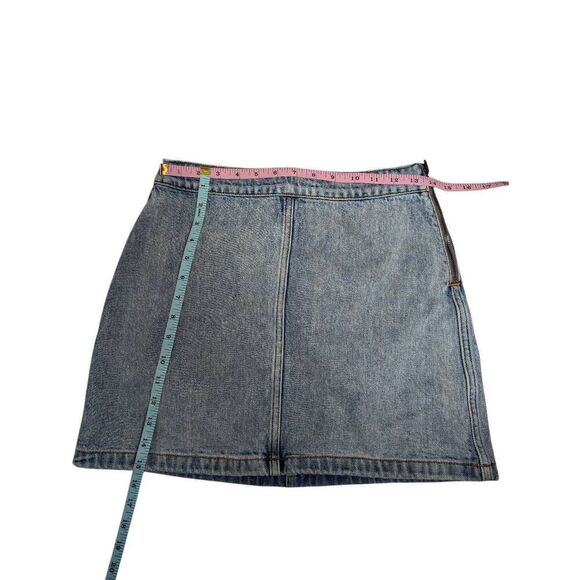 Aritzia Wilfred Free donyale denim A-line skirt size 8 - Picture 9 of 10